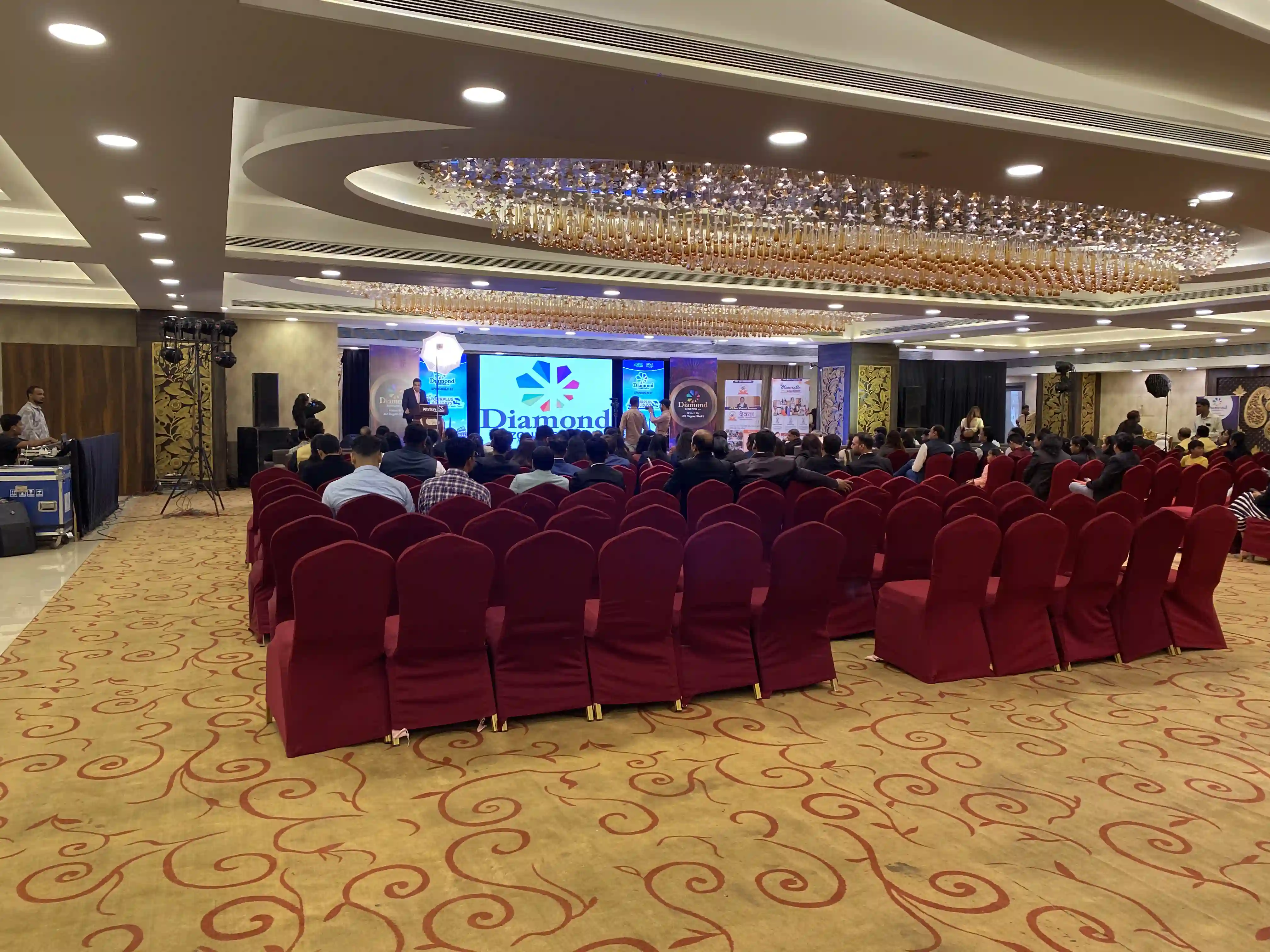 Corporate Conference PA System Setup in Nagpur by SJ Brothers